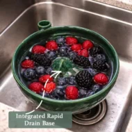 Berry Swirl Washing & Serving Bowl - Image 4