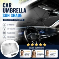 ✨Summer Hot Sale☀️Car Windshield Sun Shade Umbrella - Image 10
