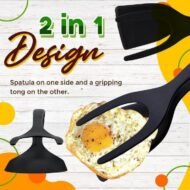 🍳 50% OFF NOW!🥩 2-in-1 Spatula Clip – Heat-Resistant Silicone & Non-Slip Handle – Kitchen Cooking Essential 🔥 - Image 3