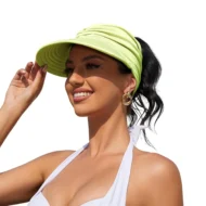 Women's UPF 50+ UV Protection Sun Visor Hat - Image 19