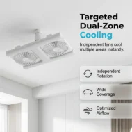 📢📢50% OFF !!!⏰Modern 2-in-1 LED Ceiling Fan Light - Image 6