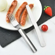 4-in-1 Stainless Steel Portable Cutlery Set - Image 7