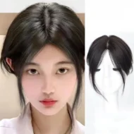 🔥Hot Sale🔥Partial Bangs Hair Piece - Image 14