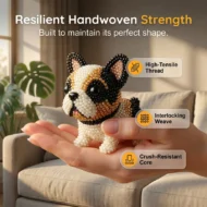 Colorful Beaded 3D Dog Model Kit - Image 26