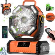 🏆HOT SALE 50%OFF🍃Portable Oscillating Fan with Remote Control - Image 9