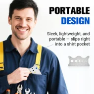 💥Hot Sale 50% OFF🎉Stainless Steel Double-Sided Bolt Gauge Card - Image 11