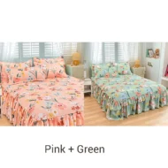 🥳SUMMER HOT SALE💞3-Piece Ruffled Bed Skirt Set - Image 19