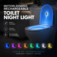 Motion-Sensing Rechargeable Toilet Night Light - Image 4