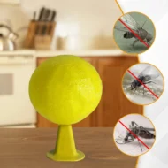 Sticky Fruit Fly Trap Ball with Stand & LED - Image 5