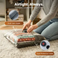 🏆⚡ 50K+ SOLD! Cordless Travel Vacuum Storage Compression Bag - Image 3