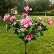 💐Limited-time 50% off⏰Simulation Azalea Flower Ground Stake Solar Light💐💡 - Image 12