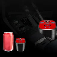 📢📢49%  OFF !! ⏰Car Mounted Cup Type Inverter Converter QC Charger - Image 3