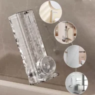 Universal Wall Mounted Suction Cup Shampoo Dispenser - Image 6
