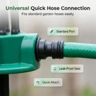 360° Coverage Precision Garden Irrigation Sprinkler - Image 8