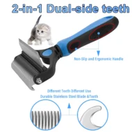 ⏰🔥LIMITED TIME 50% OFF! 🐾 Professional Deshedding Tool for Dogs & Cats – Gentle, Efficient & Fur-Free Home ✨💖 - Image 20