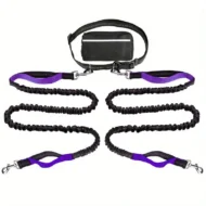Adjustable Hands-Free Dog Lead with Waist Bag - Image 28