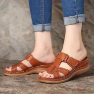 Women Premium Leather Sandals - Image 7