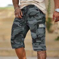 🩳50% OFF NOW! 🔥 Men's Camouflage Cargo Shorts – Multi-Pocket, Adjustable Waist & Breathable Fabric for Outdoor 🏕️ - Image 9