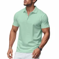 Men's Quick-Dry Short-Sleeve Lapel T-Shirt - Image 11