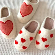 [Gift For Lover] Indoor Anti Slip Plush Slippers For Couples - Image 19