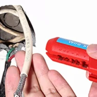 Wire Stripper with Curved Handle - Image 3