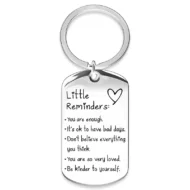 🎁Hot Sale 49% OFF🔥Engraved Inspirational Stainless Steel Keychain - Image 9