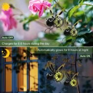 🐝 50% OFF NOW! ☀️ Outdoor Hanging Solar Bee Light – Charming garden decor, auto-on at dusk – Perfect gift for plant lovers, moms or anyone who smiles ❤️🌿✨ - Image 6
