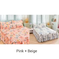 🥳SUMMER HOT SALE💞3-Piece Ruffled Bed Skirt Set - Image 16