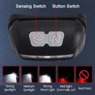Outdoor Multifunctional Sensor LED Headlamp - Image 11