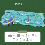 🎁Hot Sale 49% Off🔥Children's Educational Puzzle Track Car Play Set🚗 - Image 14