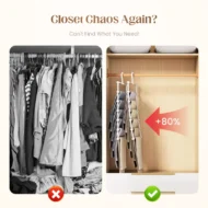 🔥Buy More Save More🔥Household Multifunctional Telescopic Folding Multi-layer Pants Storage Rack - Image 2