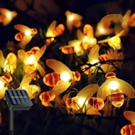 🔥Last Day 49% OFF🐝Solar LED Bee String Lights