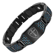 Men's Titanium Steel Magnetic Therapy Bracelet - Image 12