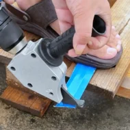 Electric Drill Sheet Metal Shears with Handle - Image 4