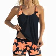 🏖️Summer Hot Sale 53% OFF🌼Women's Print Tankini & Shorts 2-Piece Swimwear Set - Image 13