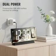 ⏳Time-limited Special⏰LED Mirror Projection Alarm Clock🕰️🎁 - Image 6