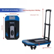 ⏳🔥LIMITED-TIME 50% OFF! 📦Foldable, quiet handcart - Image 7