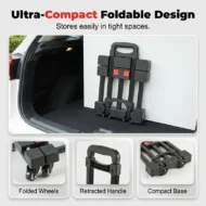 🔥HOT SALE 50% OFF🔥Heavy Duty Foldable Six-Wheel Hand Truck - Image 2