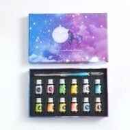 🔥Hot Sales-49% Off🔥Calligraphy Glass Dip Pen Ink Set - Image 12