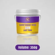 Water-Based Shiny Gold Leaf Paint - Image 10