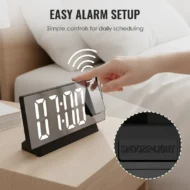 ⏳Time-limited Special⏰LED Mirror Projection Alarm Clock🕰️🎁 - Image 5