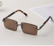 Natural crystal lens sunglasses - Image 6