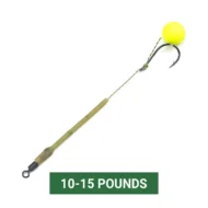 🎣 High Buoyancy Floating Ball Fishing Hook – Floats Naturally, Bites Instantly! 🐟💧 Keeps bait at the perfect depth – more strikes, less waiting. 🔴⚡ - Image 3