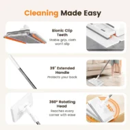 🧹Disposable Dust Mop with 4 Reusable Cloths - Image 14