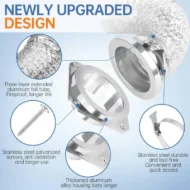 Magnetic Dryer Vent Coupling Connector Kit - Image 6