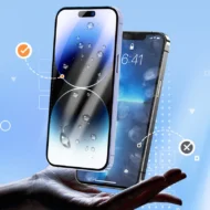 (iPhone 16 is coming!)🔥 iPhone Tempered Anti-Peeking Screen Protector - No Bubbles No Dust - Image 8