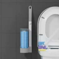Disposable Replacement Brush Head Toilet Brush Set - Image 12