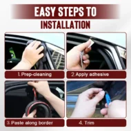 🔥50%OFF New Year Sale🔥Car Noise Reduction Dust-proof Rubber Seal Strip - Image 8