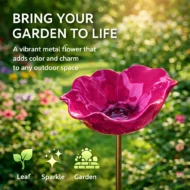 💖🎁2026 Mother's Day Gifts 50% Off--🎁Handmade Metal Flower Garden Stake🐦 - Image 12