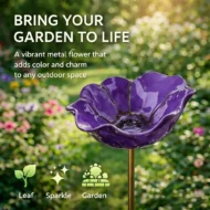 💖🎁2026 Mother's Day Gifts 50% Off--🎁Handmade Metal Flower Garden Stake🐦 - Image 13